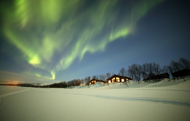 Winter in Finnisch Lappland